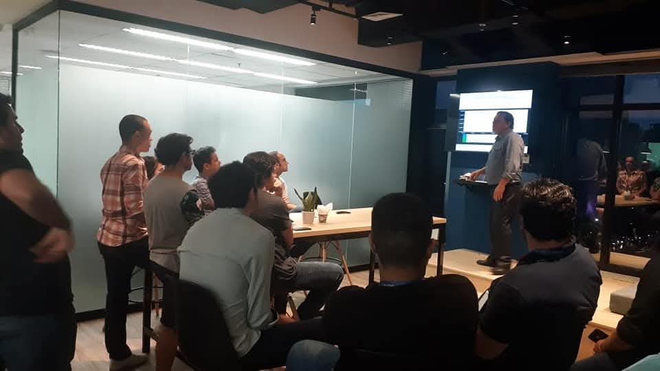 Palestra em empresa